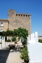 Castle courtyard, Cabra. Royalty Free Stock Photo