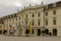 Castle courtyard entrance, Ludwigsburg Royalty Free Stock Photo