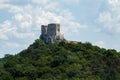 Castle of Csesznek in Hungary Royalty Free Stock Photo