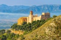 Castle of Cullera in Spain Royalty Free Stock Photo