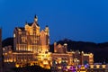 Castle in Dalian city Royalty Free Stock Photo