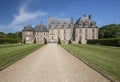 Castle of of de la Ferte Saint-Aubin Royalty Free Stock Photo