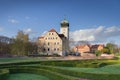 Castle Delitzsch - idyllic gem Royalty Free Stock Photo