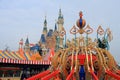 Castle at Disney World in shanghai