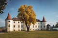 Castle Dobersberg in autmun Royalty Free Stock Photo