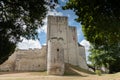 Castle and donjon of the French city of loches, france, Loire va