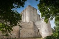 Castle and donjon of the French city of loches, france, Loire va