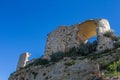 Castle of the doria, chiaramonti, Sardinian castel, Sassari Royalty Free Stock Photo