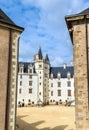 Castle of the Dukes of Brittany in Nantes, France Royalty Free Stock Photo