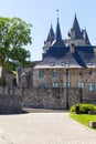 Castle of Durbuy from side view