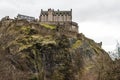 The Castle of Edinburgh Royalty Free Stock Photo