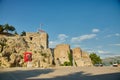 A castle in Egirdir town in Turkey. Ancient fortress