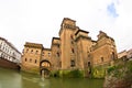 Castle Estense, City of Ferrara, province Emilia-Romagna Royalty Free Stock Photo
