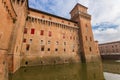 Castle Estense in Ferrara, Italy Royalty Free Stock Photo