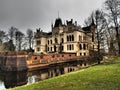 The castle evenburg in the german City Leer