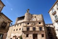 Castle Fernan Gonzalez, main square, Sepulveda, Segovia province Royalty Free Stock Photo