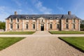 Castle Chateau-de-la-Ferte Saint-Aubin Main Entry Royalty Free Stock Photo
