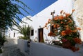 Castle at Folegandros island Greece