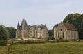 Castle of Fontaine-Henry and chapel