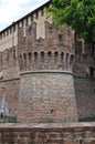 Castle of Fontanellato. Emilia-Romagna. Italy. Royalty Free Stock Photo