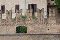 Castle of Fontanellato. Emilia-Romagna. Italy. Royalty Free Stock Photo