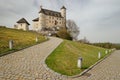 Castle in Bobolice Poland