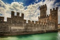 Castle in Sirmione, Italy Royalty Free Stock Photo