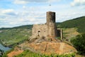 Castle and fortresses along the Mosel revier Royalty Free Stock Photo