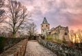 Castle Frankenstein, Darmstadt, Germany Royalty Free Stock Photo