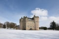 Castle Fraser in the snow