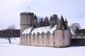 Castle Fraser in the snow