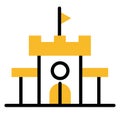 Castle game, icon