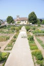 Castle Garden Of Chateau De Prangins