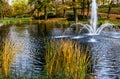 Castle garden in Fulda, Germany Royalty Free Stock Photo