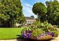 The castle garden in Fulda, Germany Royalty Free Stock Photo