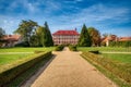 Castle park in Libochovice