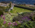 Castle Gardens at St. Michaels Mount in Cornwall, UK