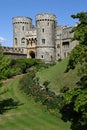 Castle gateway Royalty Free Stock Photo