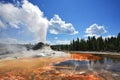 Castle geyser Royalty Free Stock Photo