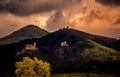 Castle of Girsberg, Ribeauville, Alsace, France