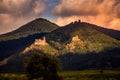 Castle of Girsberg, Ribeauville, Alsace, France