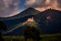 Castle of Girsberg, Ribeauville, Alsace, France