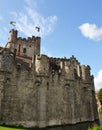 Castle Gravensteen in the old city center of Gent Royalty Free Stock Photo