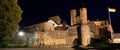 Castle greifenstein hesse germany at night