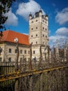 Castle Greillenstein in Lower Austria in early spring