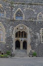 Castle Grodziec - main building, entrance. Royalty Free Stock Photo