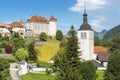 Castle of Gruyeres, Fribourg canton, Switzerland Royalty Free Stock Photo