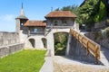 Castle of Gruyeres, Fribourg canton, Switzerland Royalty Free Stock Photo