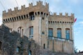 Castle of Haut de Cagnes Royalty Free Stock Photo