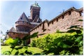 Castle Haut Kenigsberg in Alsace, France